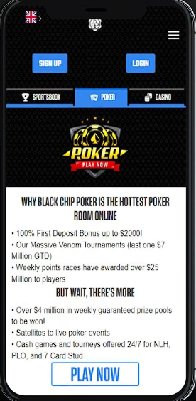 BlackChip offers in mobile view