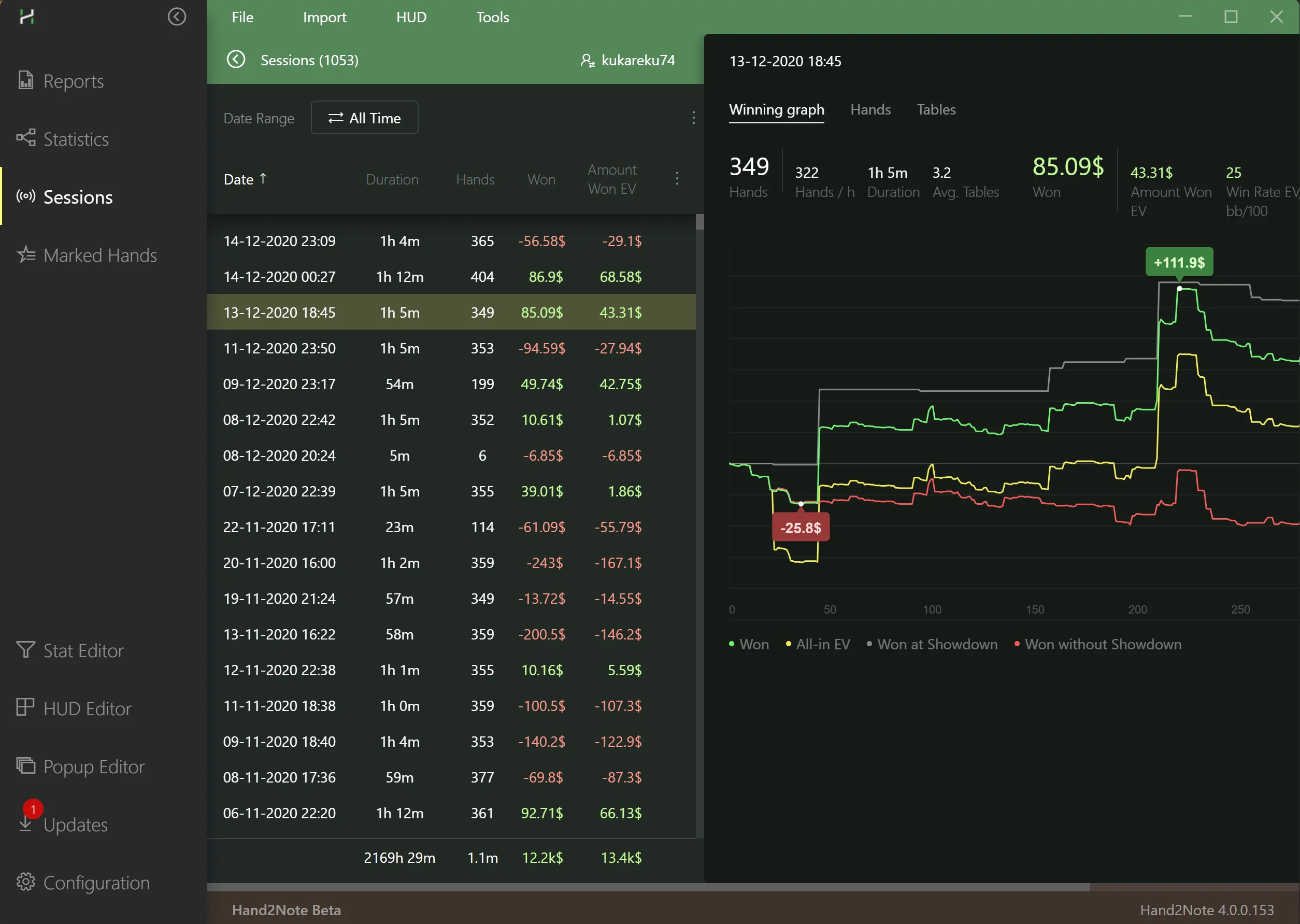 Hand2Note session review